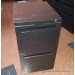 Black Mobile 2 Drawer File File Pedestal